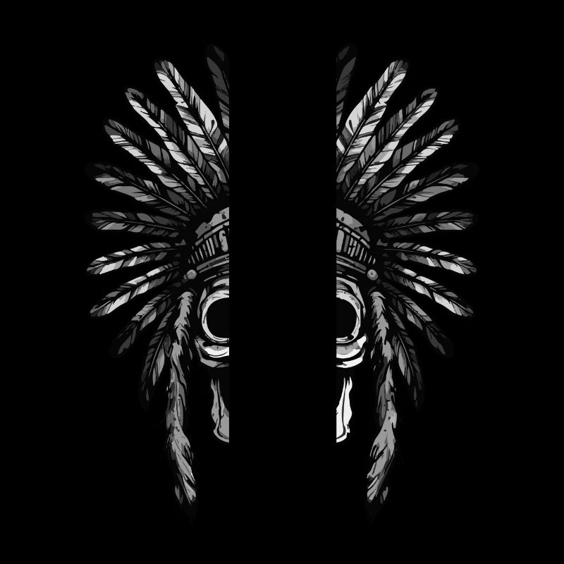 Apache Skull Indian