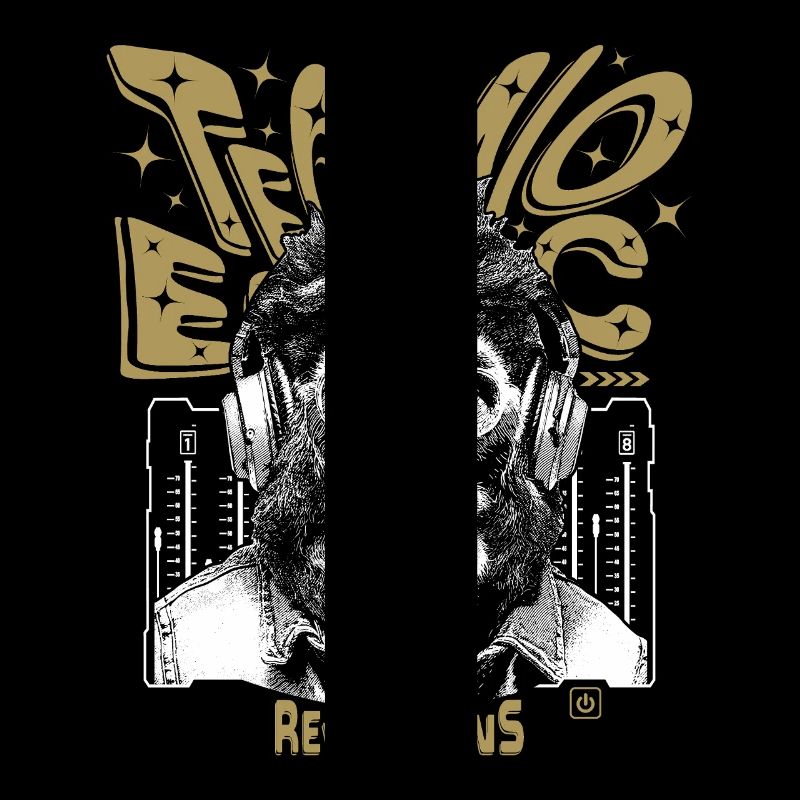 Gorilla-Shirt – Ekstase in Techno-Welten