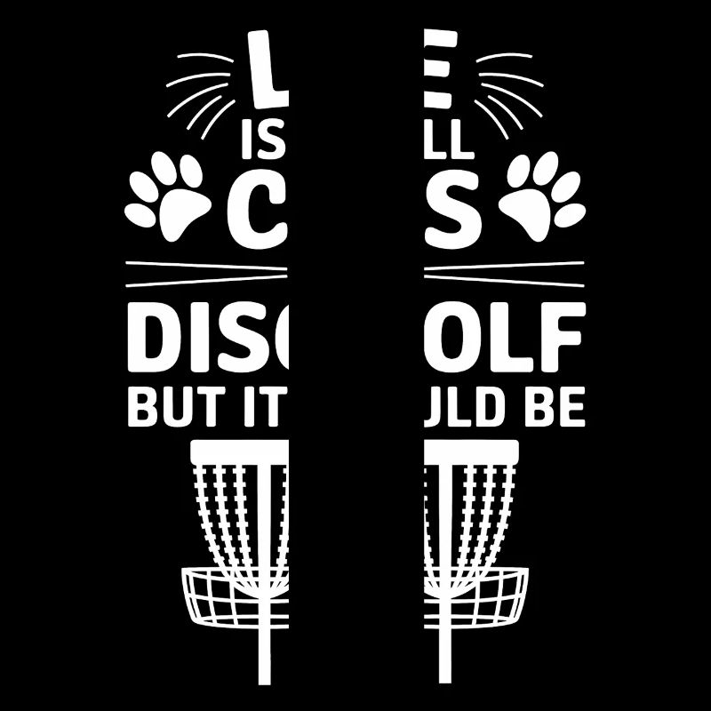 Discgolf Spruch Katzen Lustiges Discgolf Geschenk