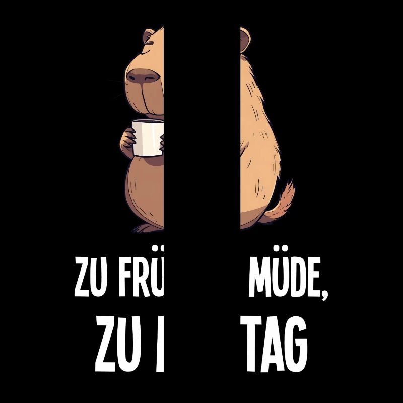 Café Capybara Monday Morning Grouch Gift