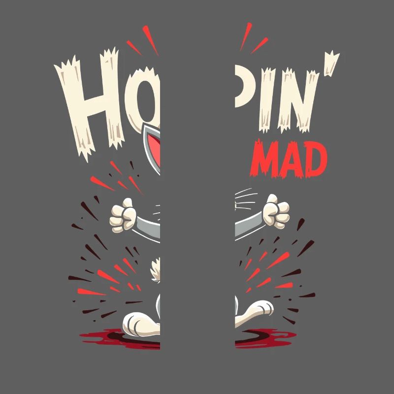 Grumpy Bunny Sarcastic Animal Design