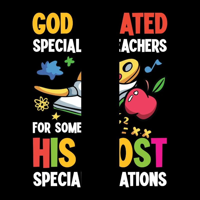 God created special education teachers for His special needs