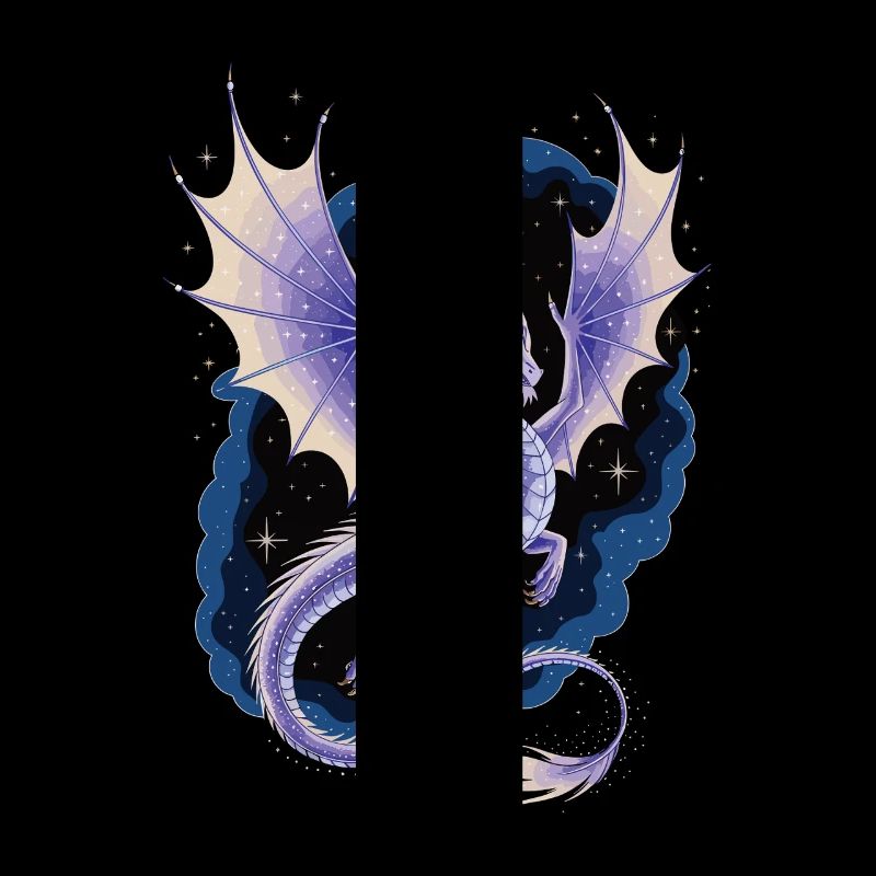Drache in der Galaxy