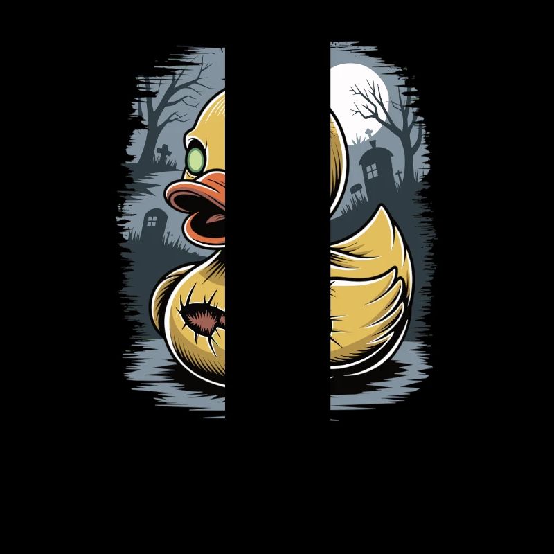Zombie rubber duck