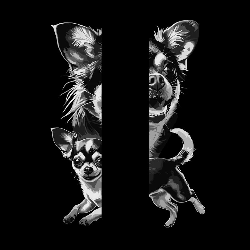 Chihuahua Charm : Compagnons affectueux dans le
