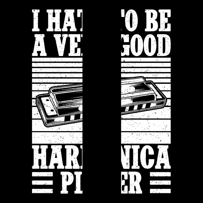 Harmonica Musican Hate To Be Very Good Player
