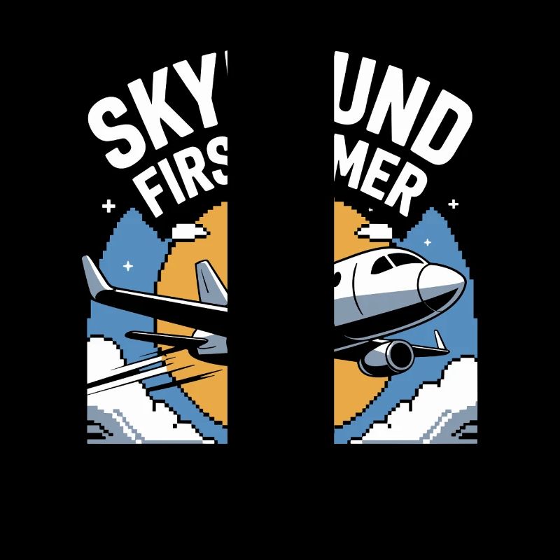 First time flying Travel Memory Sky
