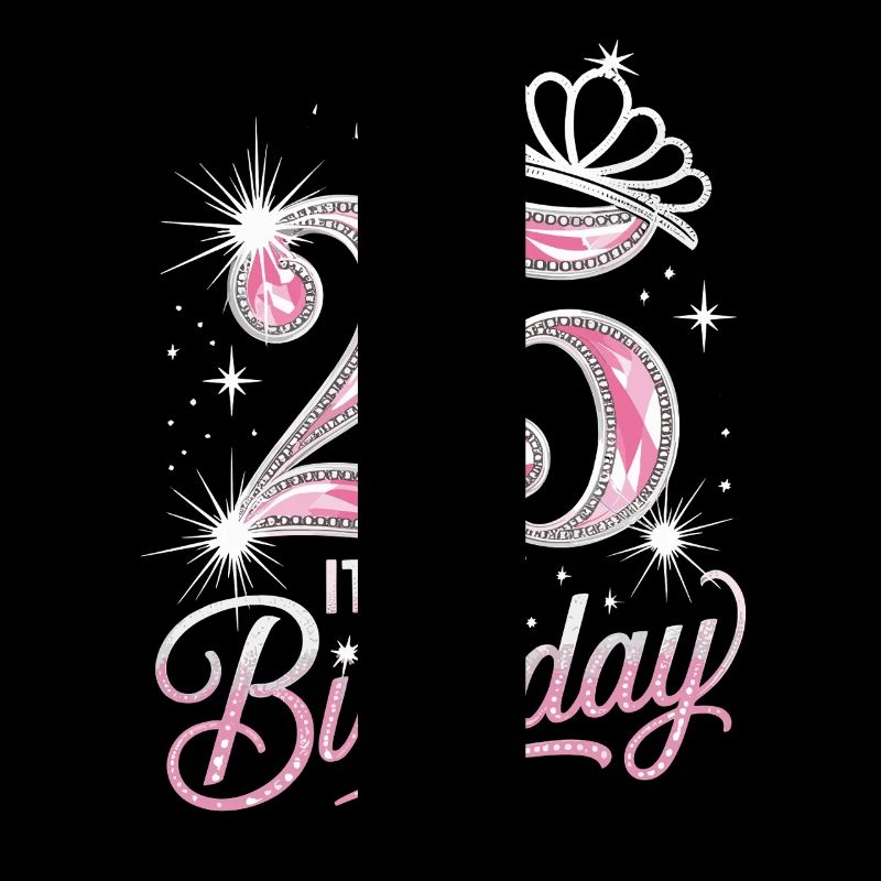 Couronne 25e anniversaire Glitter