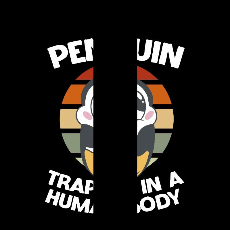 I'm a penguin trapped in the human