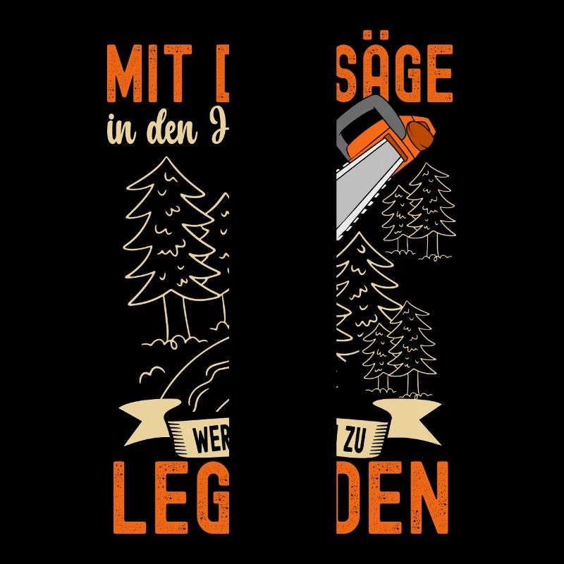 Mit Der Säge In Den Händen Werden Helden Legenden