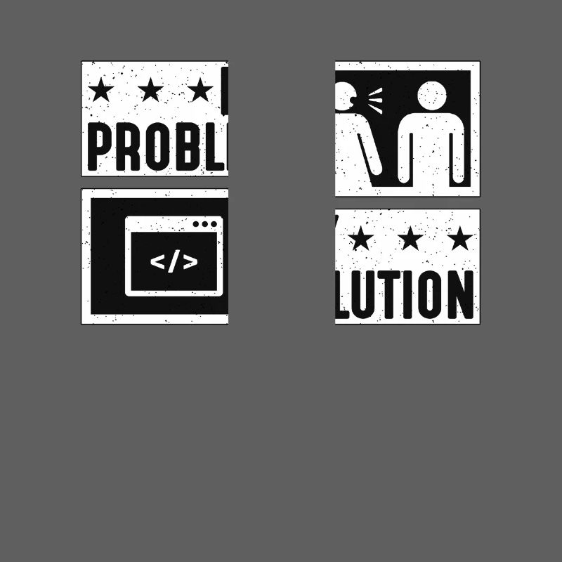 Online Coder My Problem My Pictogram Dad Developer