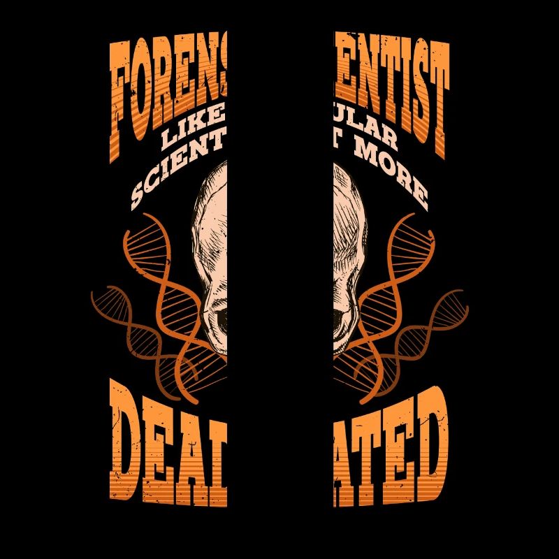 Forensic Forensic Scientist Criminology Deadicated