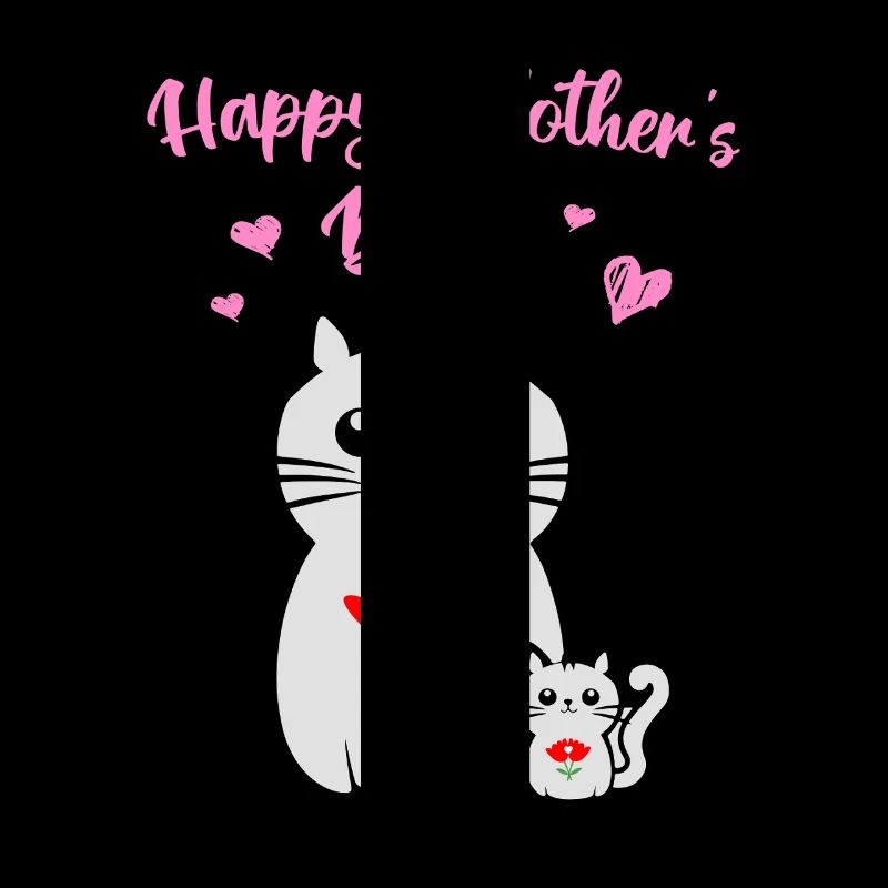 Katze und ihr Kätzchen, Muttertag