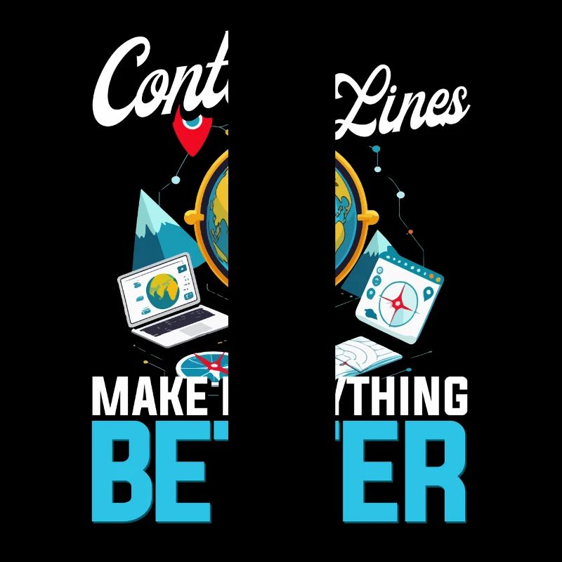 Geographic Information Systems Contur Lines