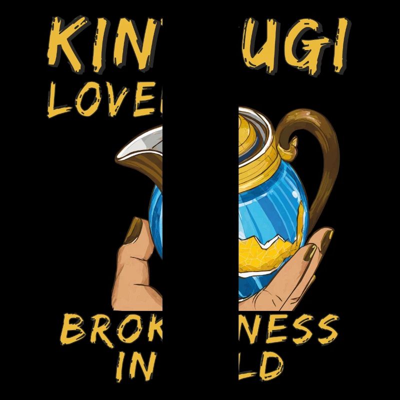 KINTSUGI LOVED BROKENNESS IN GOLD
