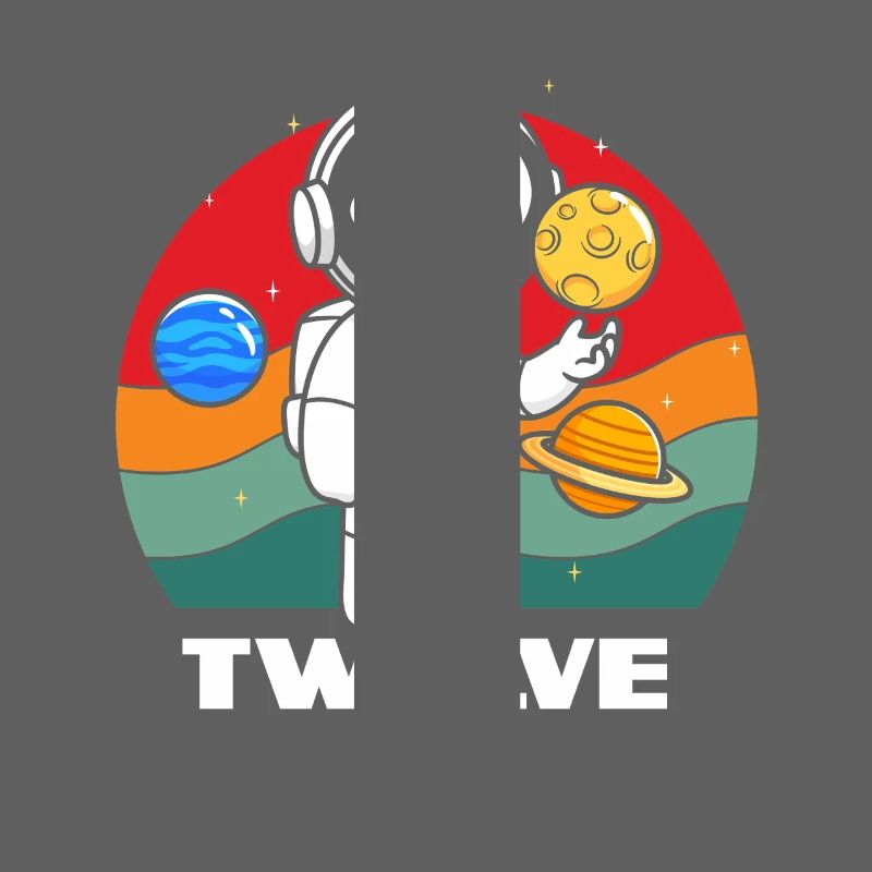 Astronaut Zwölf Geburtstag Abenteuer