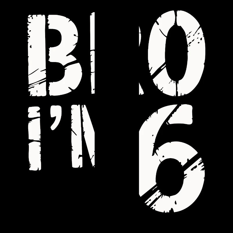 Bro, ich bin 6 – Coole Geburtstags-Design