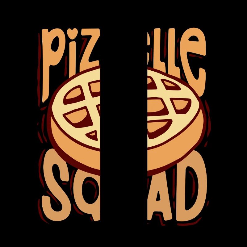 Pizzelle Squad Waffle Cookie