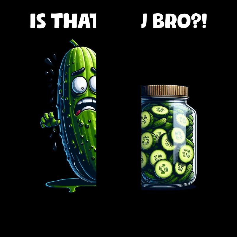 C’est toi mon frère ?! Cornichon de concombre Amateurs de concombre