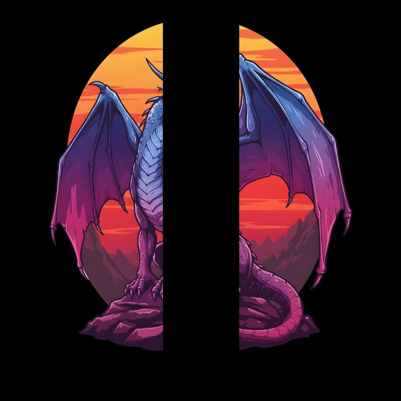Blue Dragon Sunset