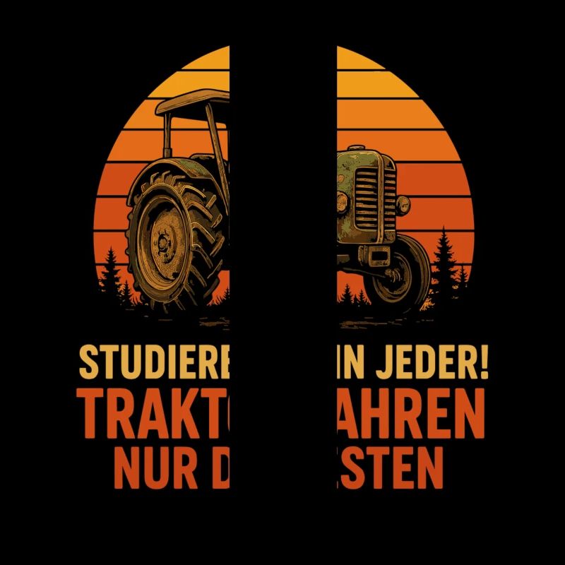 Only the best can study tractor driving