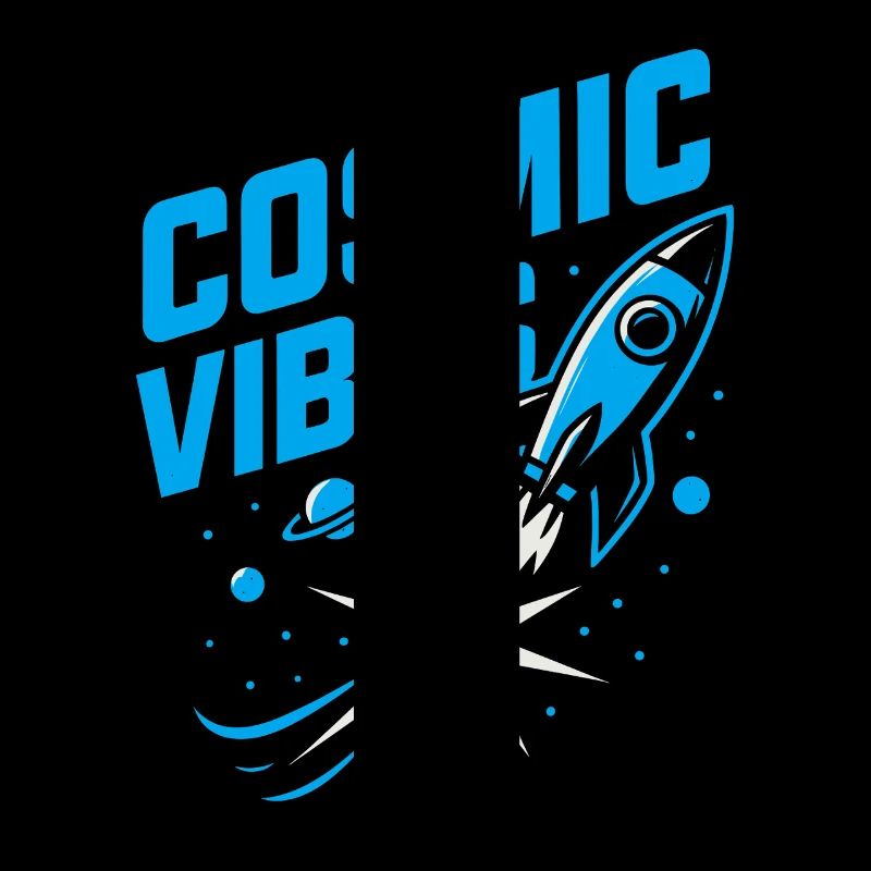 Space nerd design galaxy explorer cosmic