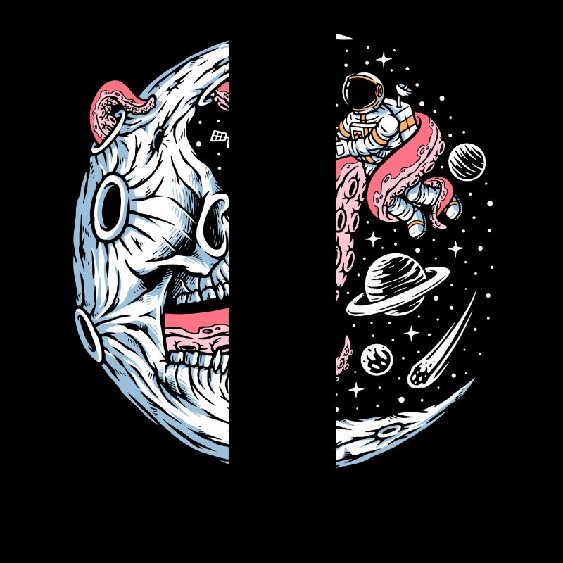 Space Battle with Alien Tentacles