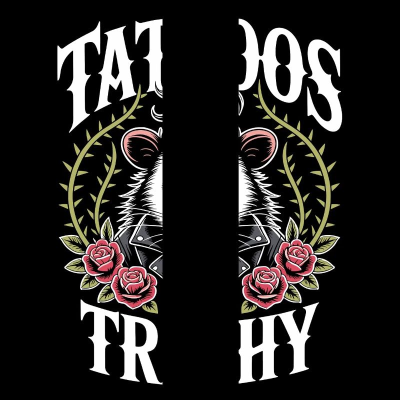Opossum-possum-tattoos Sind Trashig