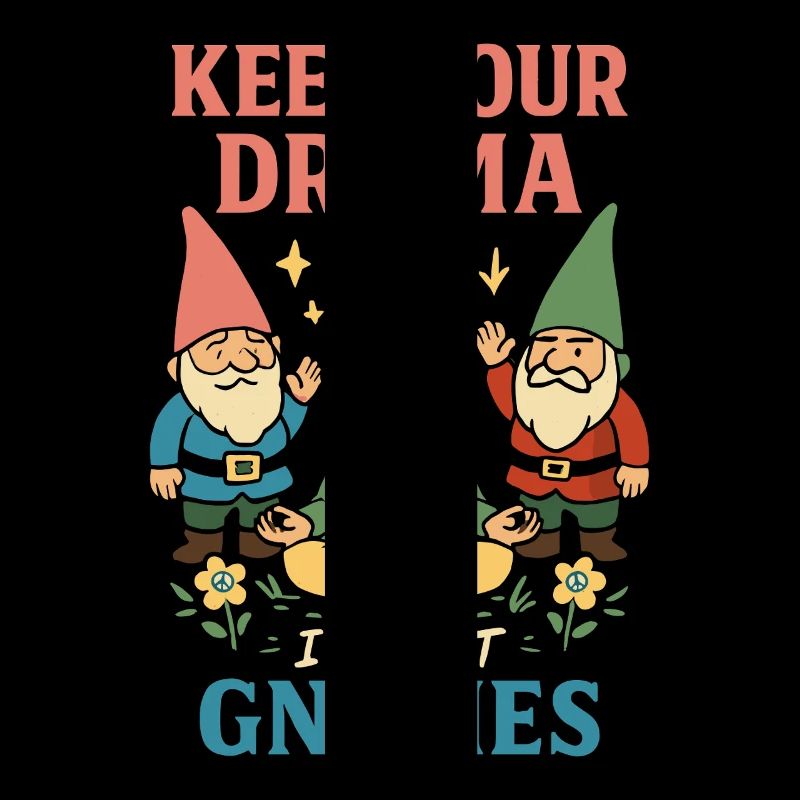 Garten Zwerg Oma: Eigenwilliger Gnomecore,