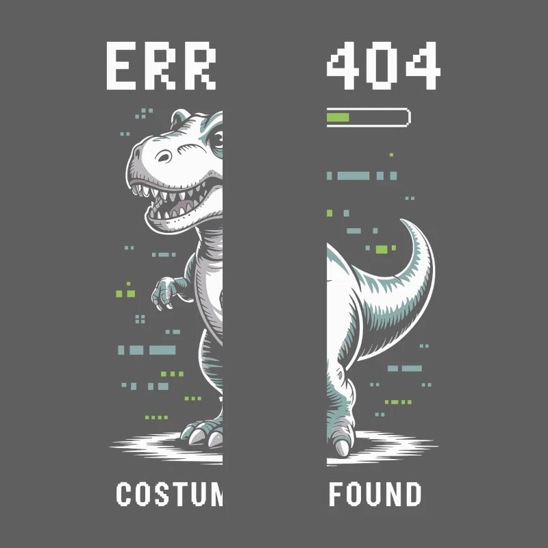 Error 404 costume not found dino