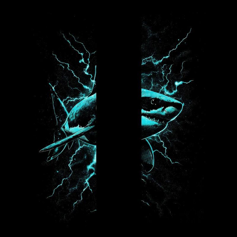 Design de requin cool