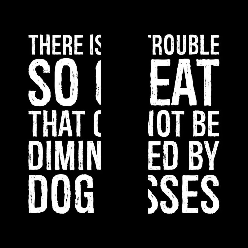 there is not trouble so great that cannot be di