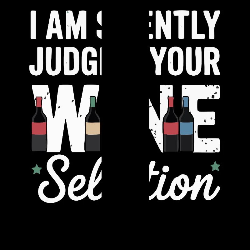 I silently judge your wine selection – in style!