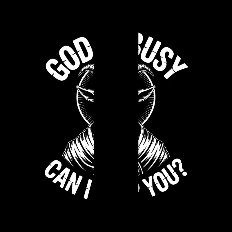 Dieu est occupé ! Athéisme Satanisme