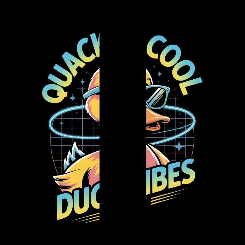 Funny duck design