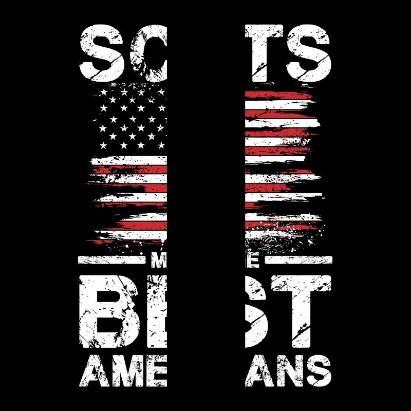 Scots Make The Best Americans Flag Pride