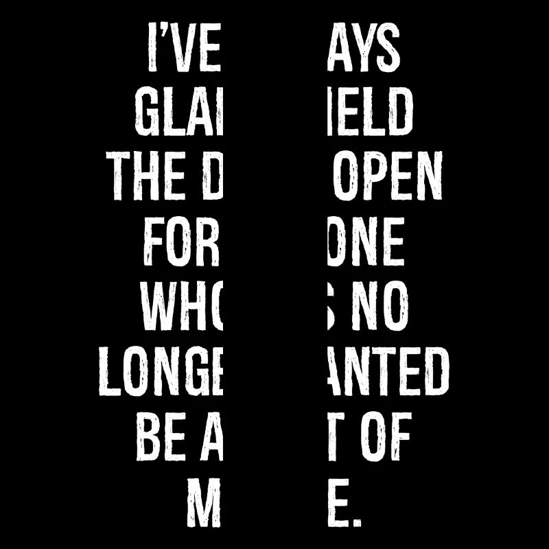 I've always gladly held the door open for anyone