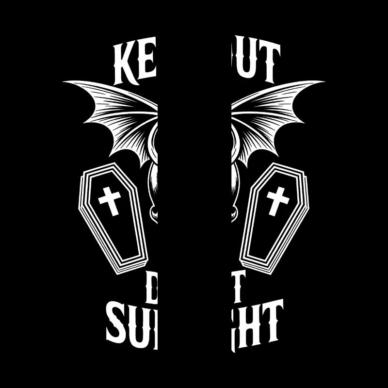 Tenir à l’abri de la lumière directe du soleil ! Vampire Goth Emo