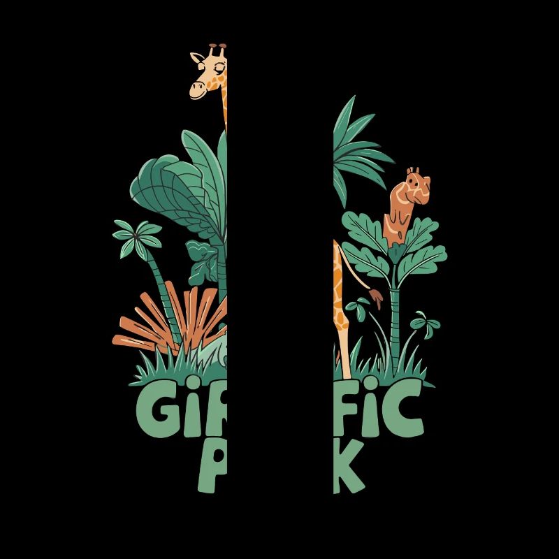 Avventura safari nel parco Giraffic