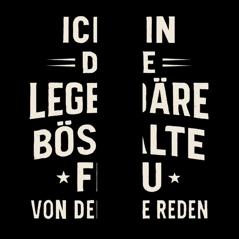 Legendäre böse alte Frau – Statement