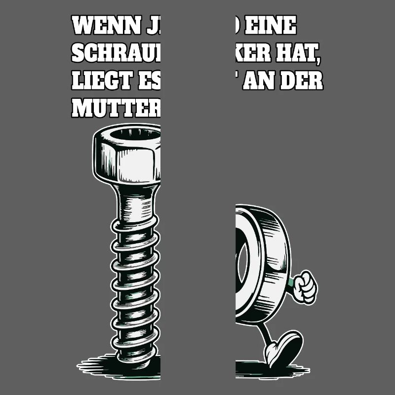 If someone has a screw loose nut saying