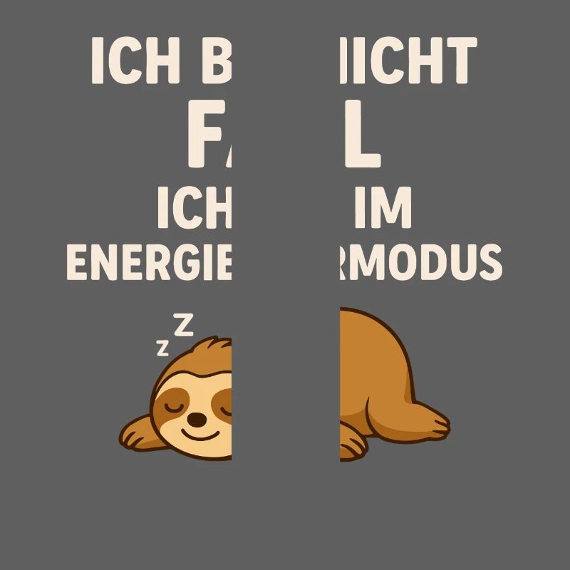 Not lazy – in power saving mode – sloth