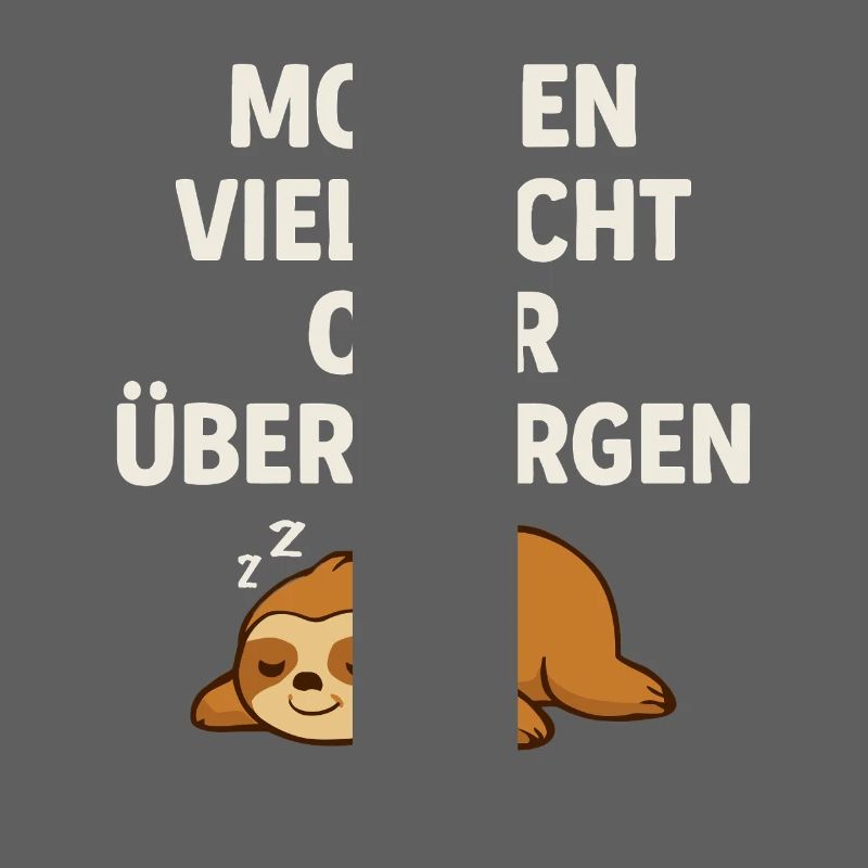 Morgen vielleicht oder übermorgen – Faultier