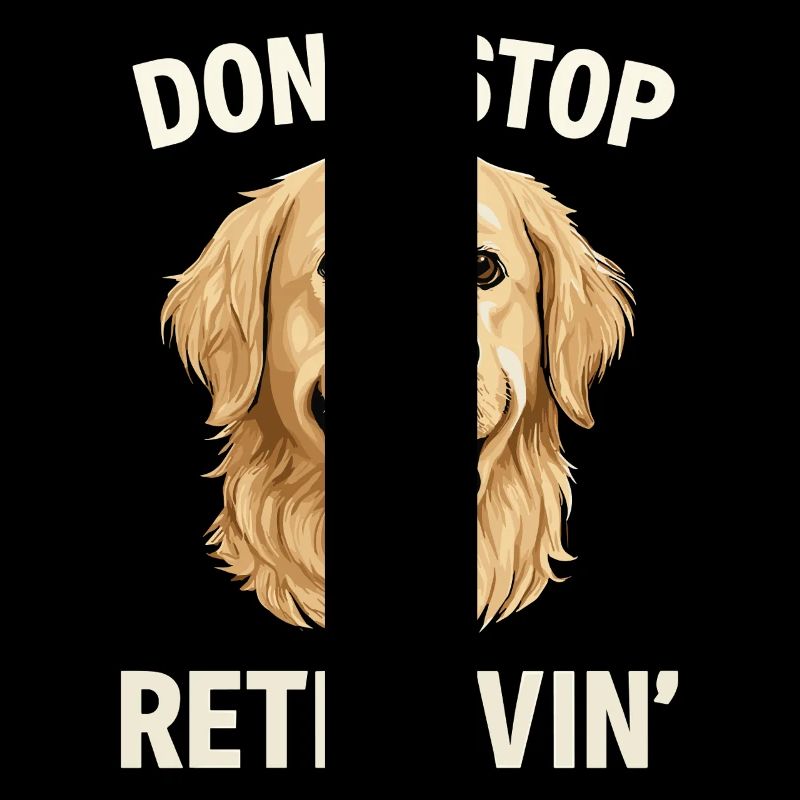 N’arrêtez pas de récupérer un drôle de Golden Retriever