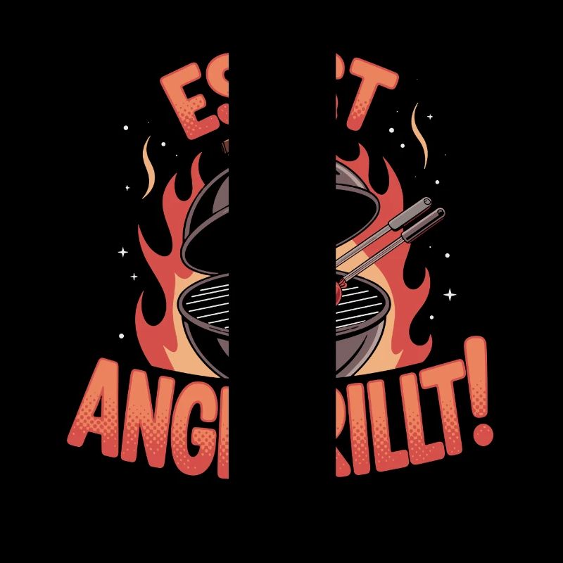 It's grilled BBQ fun grilling fire