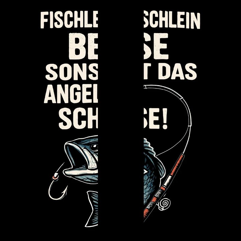 Fischlein beiße – Witziger Angler Reim