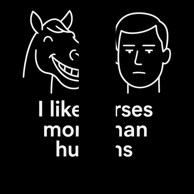 Ich Mag Pferde Mehr Als Menschen Spruch