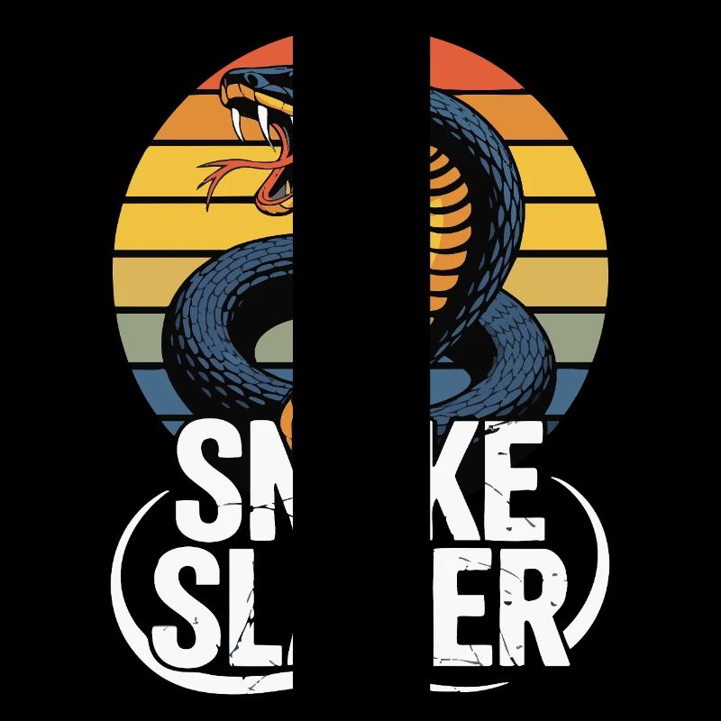 Snake hunter – Retro Schlange Design