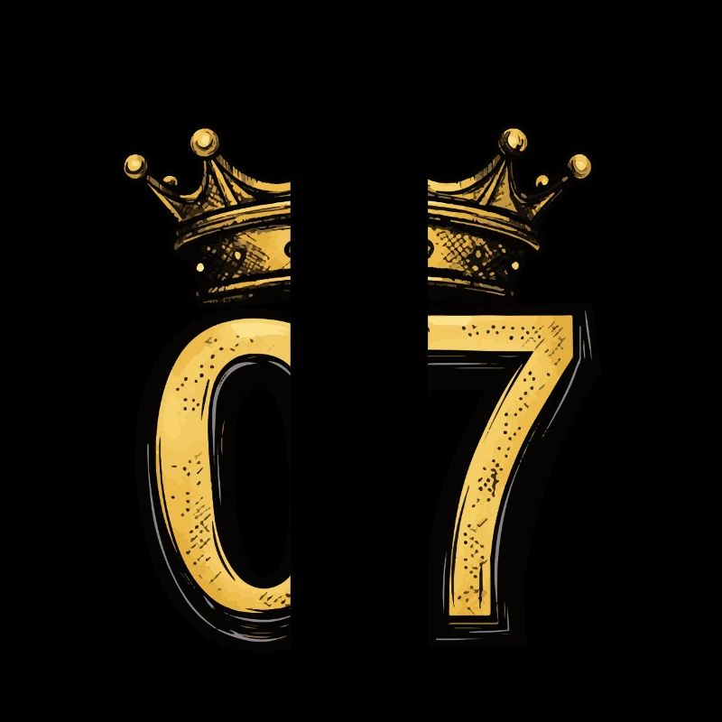 7 Zahl Krone