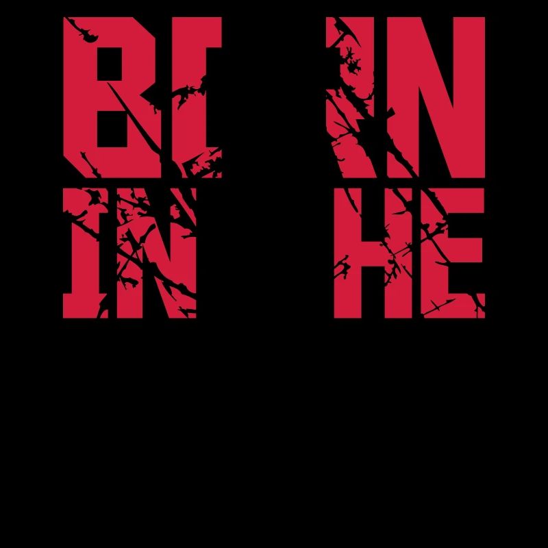 Cool Born in the 80s Text Design